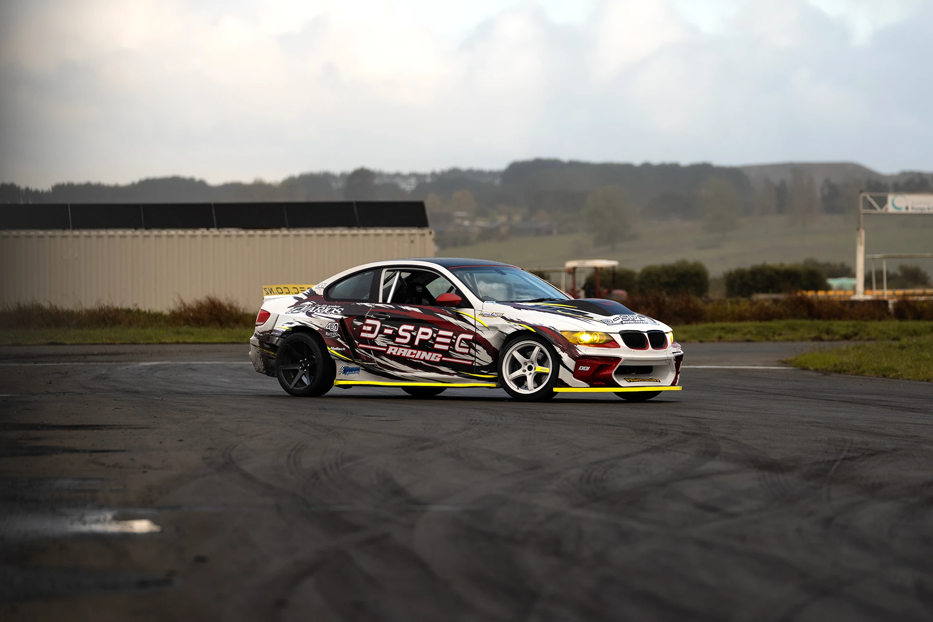 Suzuki-san drifting his BMW E92 Eurofighter in New Zealand